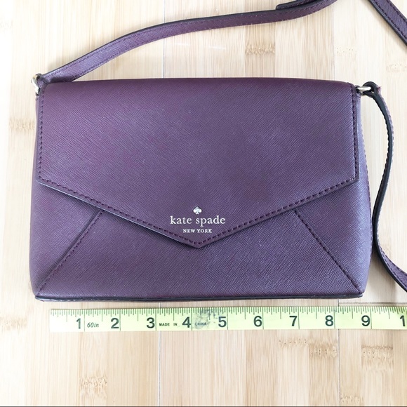 Burgundy Kate Spade Satchel/Crossbody Bag - Picture 5 of 11
